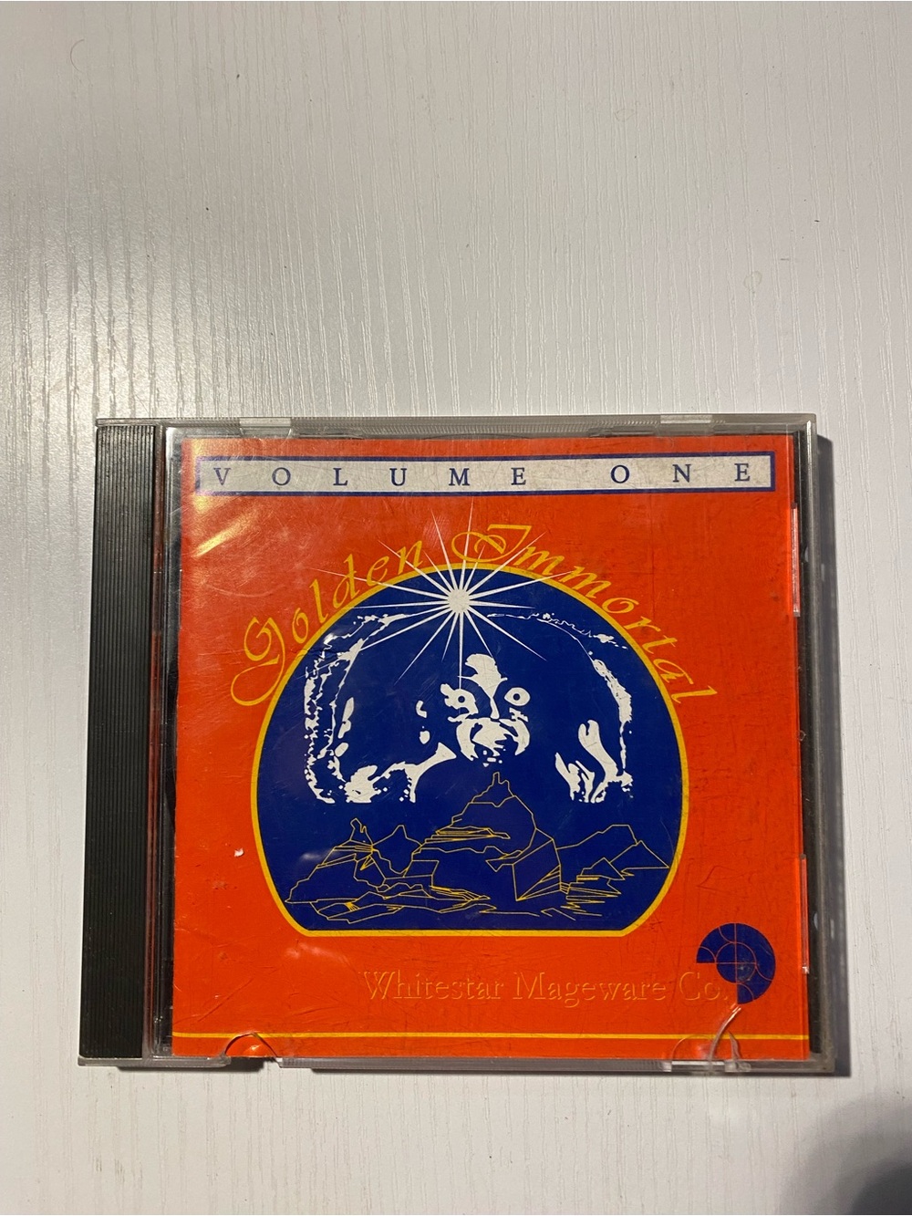 Golden Immortal Vol 1 PC CD-ROM IBM DOS 1991 Rare Whitestar Mageware Jewel